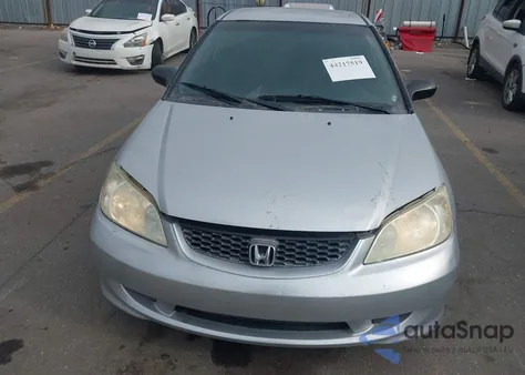 2004 Honda Civic Vp из США, поврежденный, VIN 1HGEM22154L070742